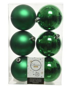 Caixa 12 Bolas de Navidad D6cm surtido