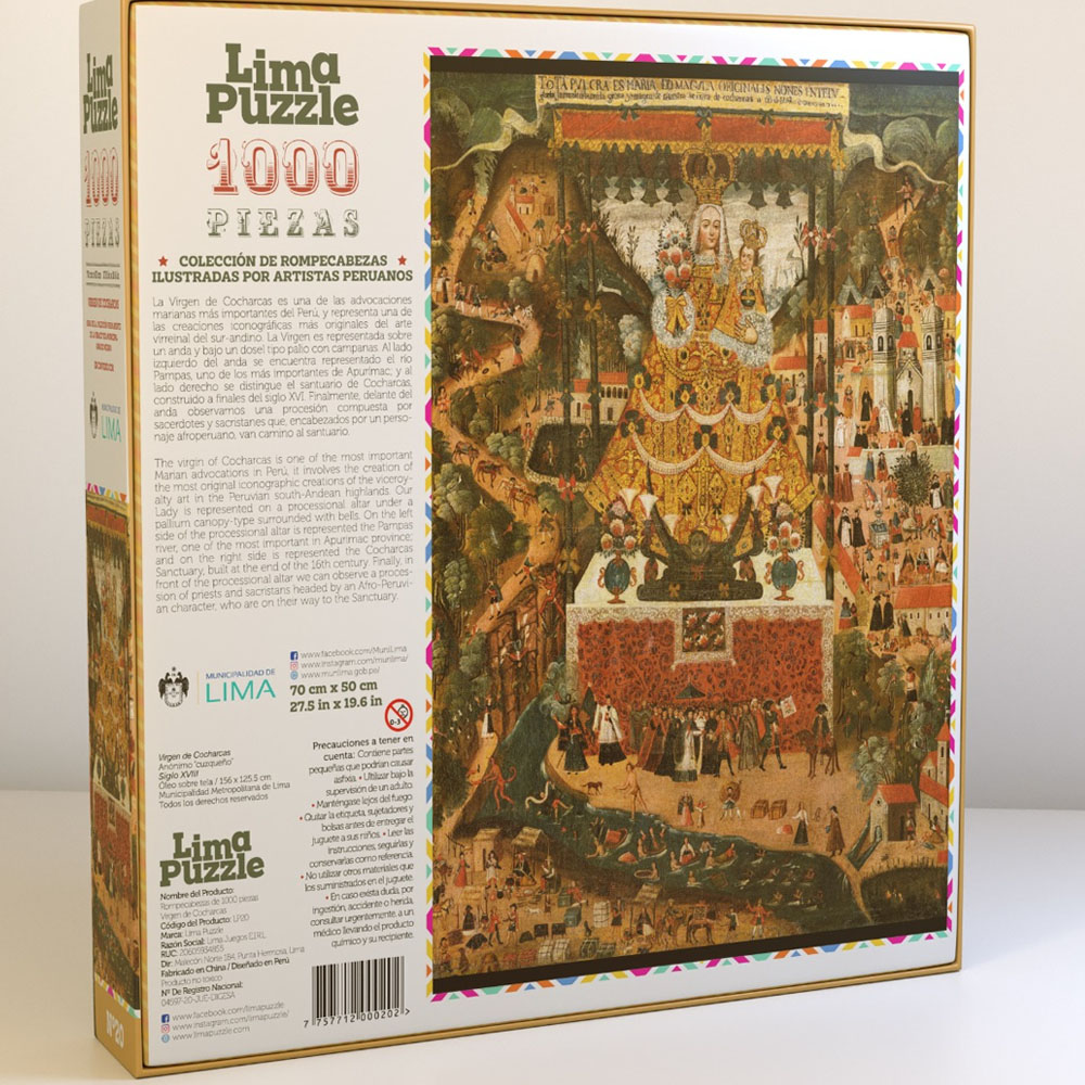 1000 PIEZAS – VIRGEN DE COCHARCAS - Imagen 2