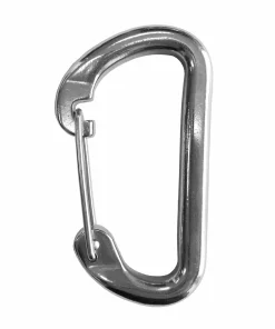 Mosquetón asimétrico con cierre varilla Kong