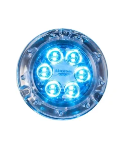 Luz LED subacuática azul