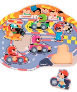 ENCAJE CARRERAS X6 PIEZAS ROMPECABEZAS – J07100