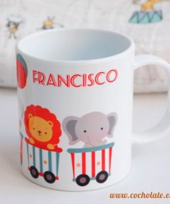 Taza Personalizada Circo Vintage