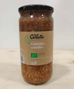 Lentejas cocidas Carlota 720gr