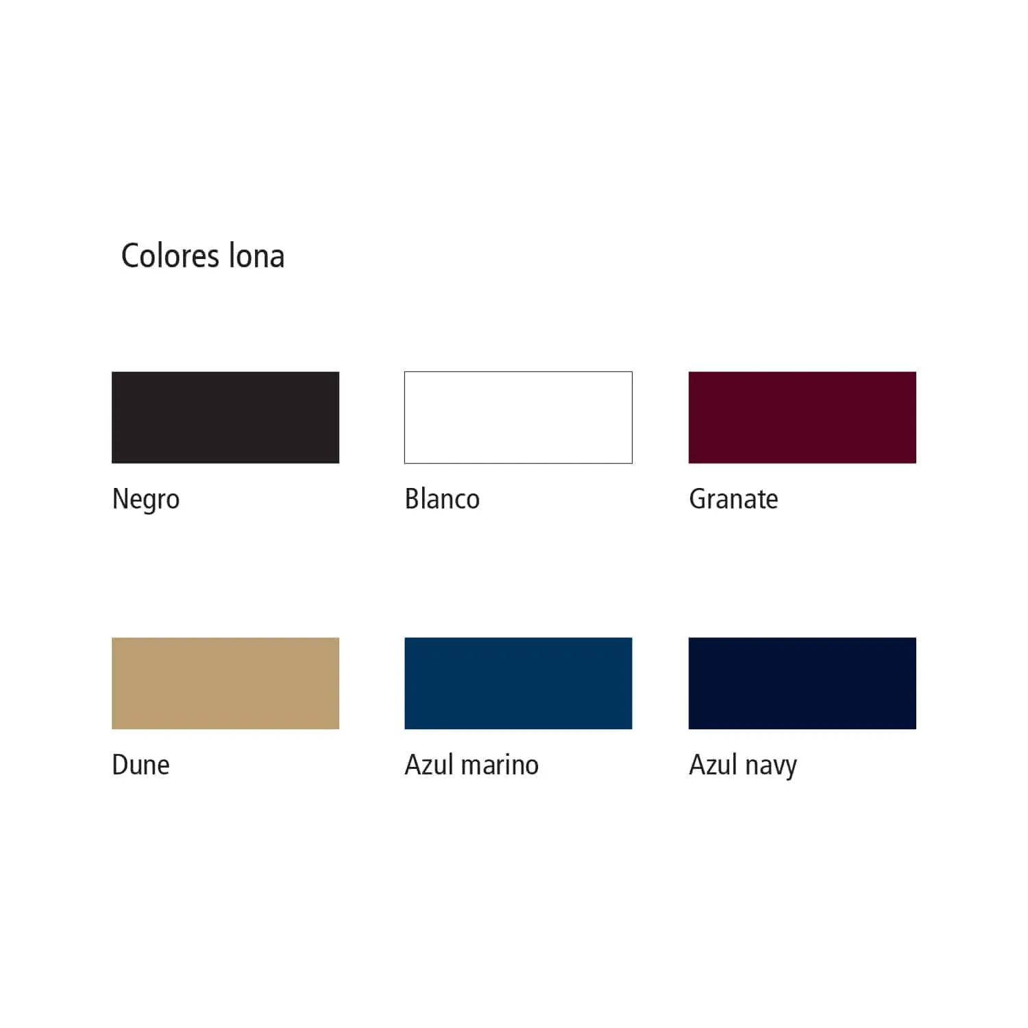 Lona para bimini 2100 mm - Imagen 2