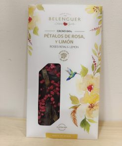 CHOCO BELENGUER Pétalos rosa y limón