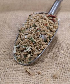 Soja texturizada con verduras