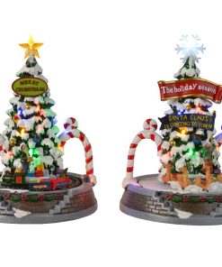 Escena Navidad 20x20x24 cm 9 Leds