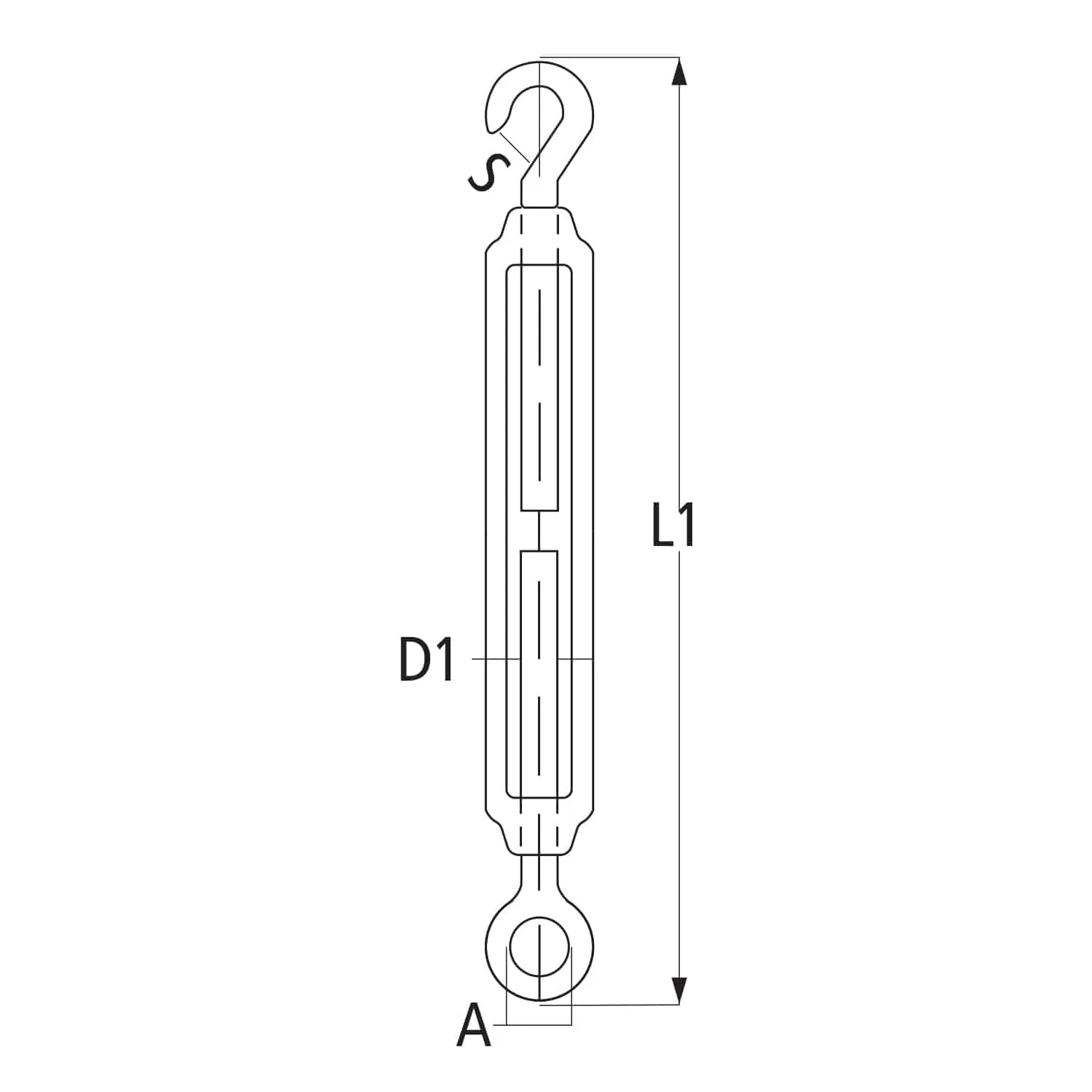 Tensor gancho – ojo - Imagen 2