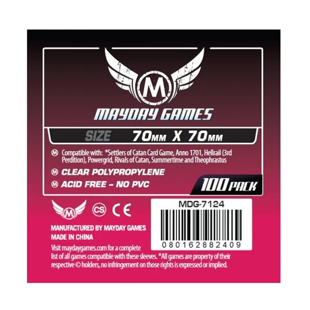 FUNDA 70MMX70MM 100PACK