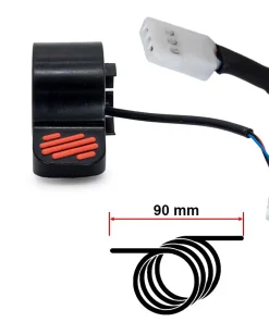 Freno eléctrico/Acelerador L para Ninebot serie ES y E, rojo