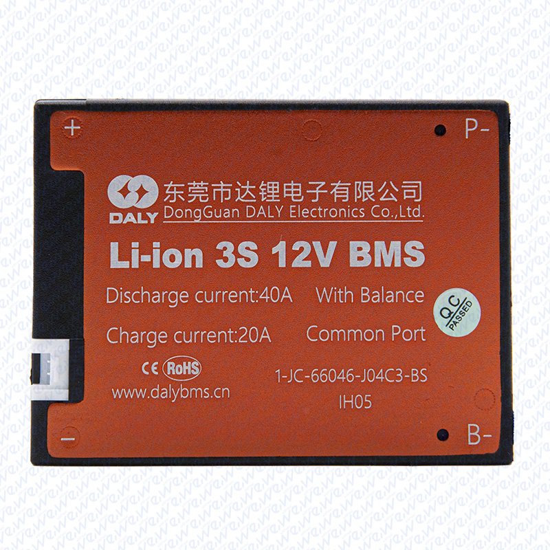 BMS DALY 3S 12V 40A - Imagen 4