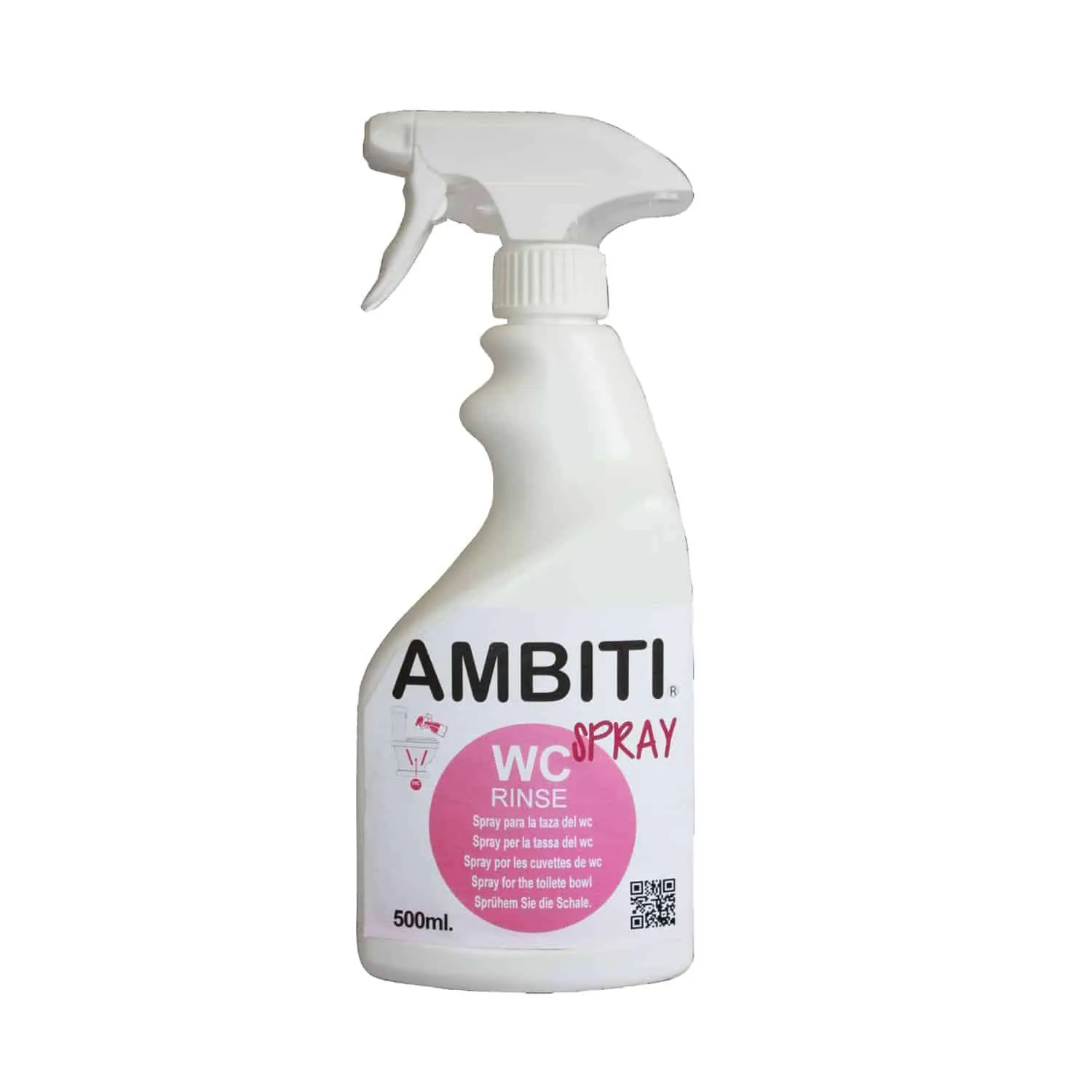 Spray para la taza del WC