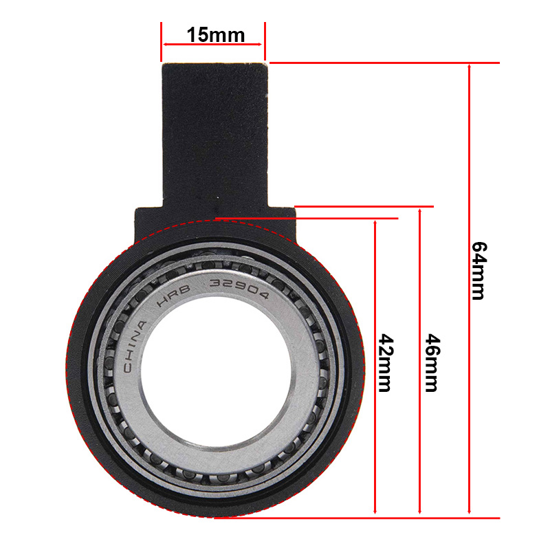 Pieza unión horquilla-mástil Smartgyro Speedway/Rockway/Crossover - Imagen 4