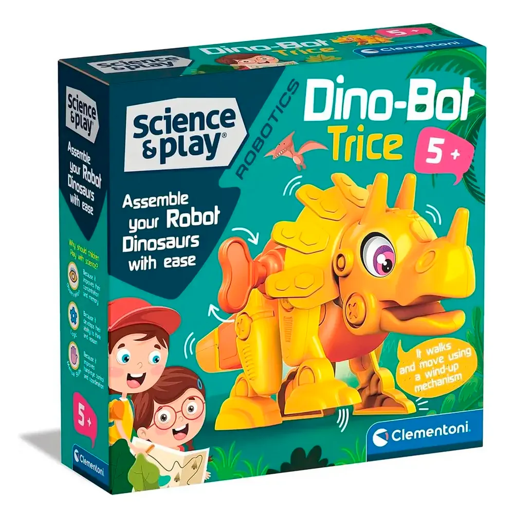 CIENCIA Y JUEGO-DINOBOT TRICERATOPOS – 75074