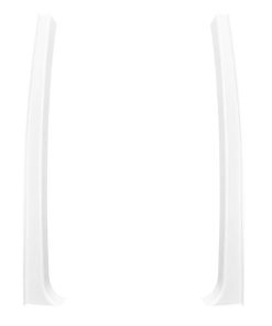 Molduras ABS Pilares Traseros para MAN TGE y Volkswagen Crafter 2018 – actualidad Blanco Soft