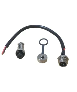 Toma De Carga De 3 Pin Gx12 Con Tapa | Mejor Agarre Y Comodidad