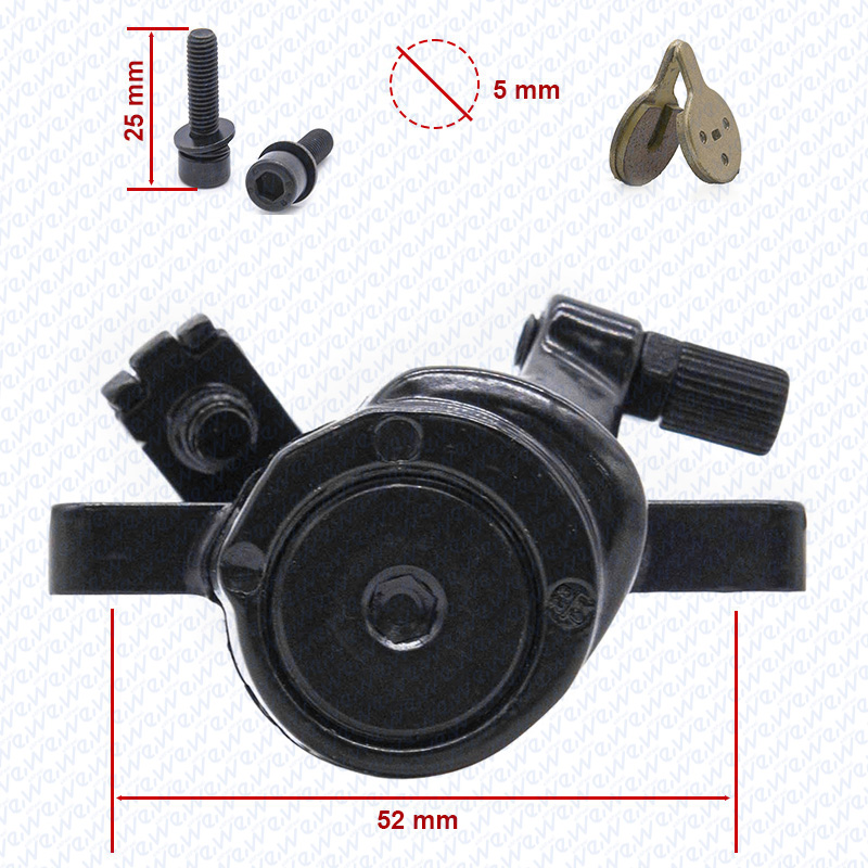 Pinza de freno Ninebot Serie F – Negro - Imagen 2