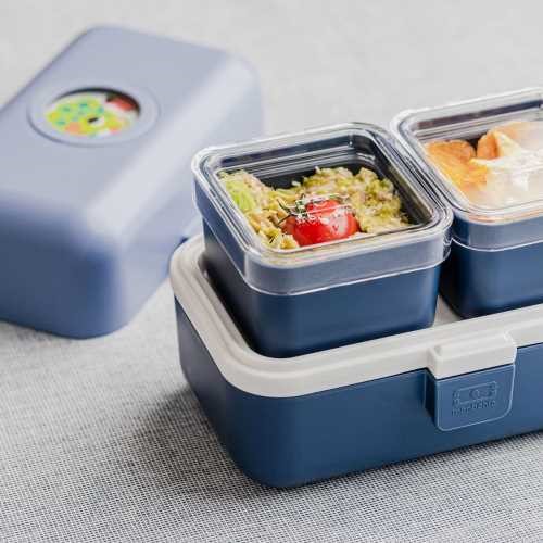 CAJA COMIDA MONBENTO TRESOR AZUL