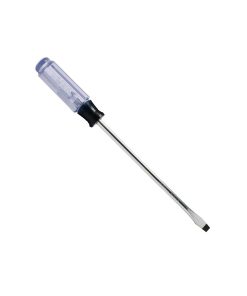 Desarmador plano 8mmx8″ PVC transparente