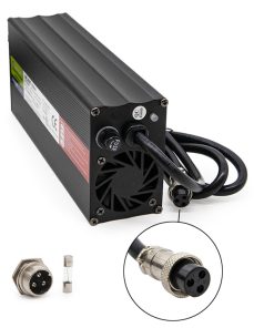 Cargador rápido 60V 6,5A conector GX16 – original Minimotors Dualtron