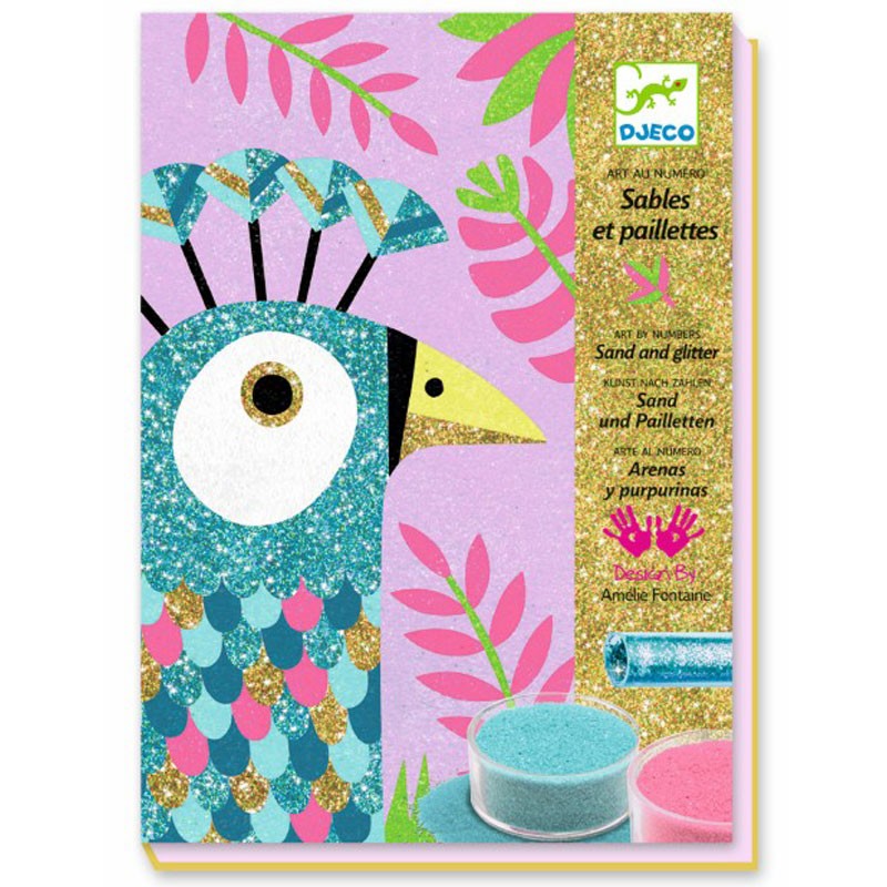 ARENAS Y PURPURINA PAJAROS