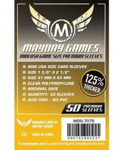 FUNDA 41MMX63MM MINI USA 50PACK PREMIUM