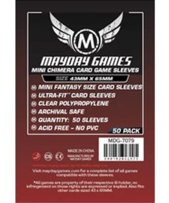 FUNDA 43MMX65MM MINI CHIMERA 50PACK