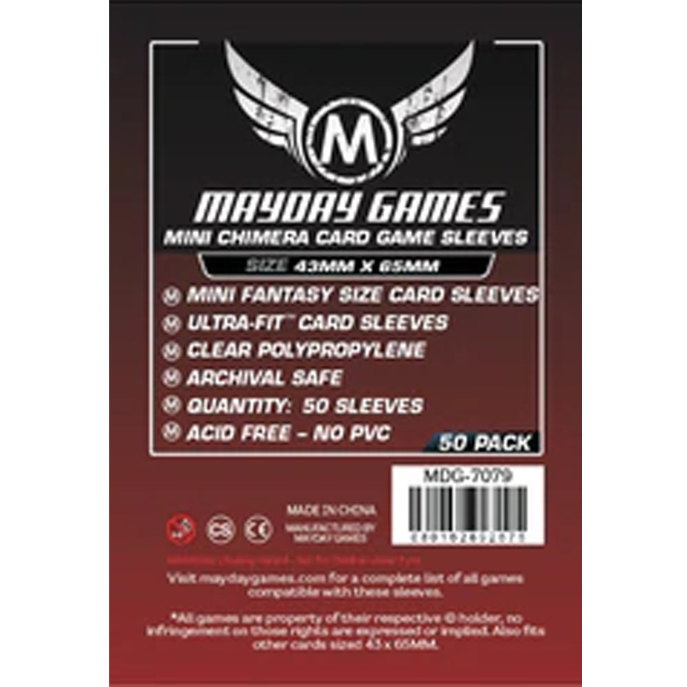 FUNDA 43MMX65MM MINI CHIMERA 50PACK