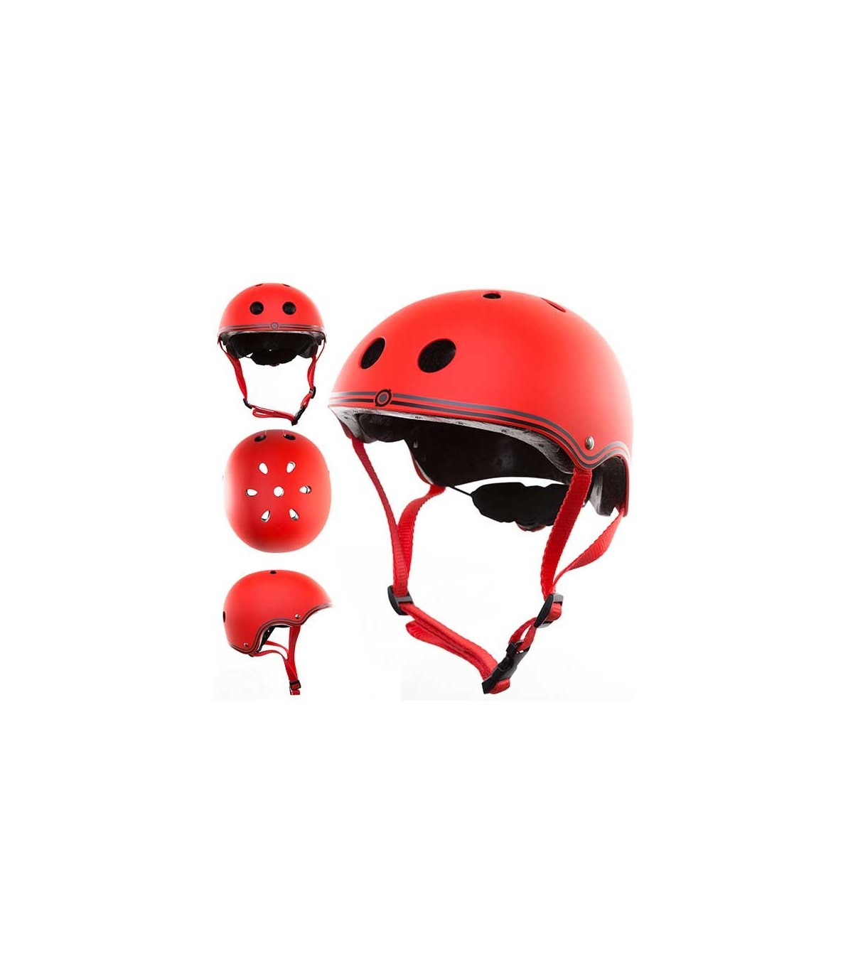 CASCO DE SEGURIDAD AJUSTABLE – ROJO GLOBBER