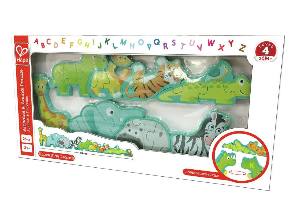 PUZZLE ABECEDARIO ANIMALES