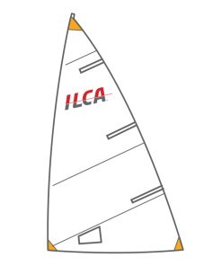Vela oficial regata ILCA 4 (Laser 4.7)