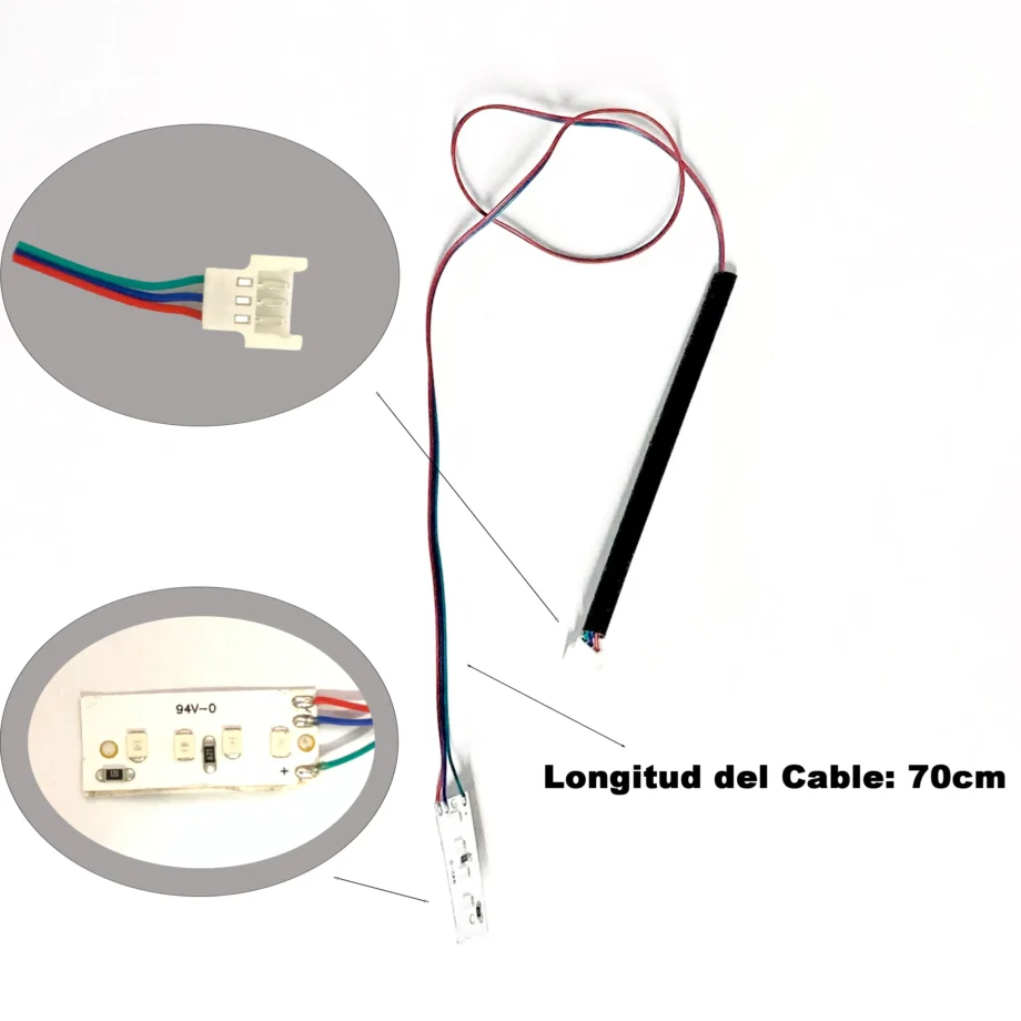Luz Trasera Compatible Con Smartgyro Baggio / Urbanglide | Mejor Agarre Y Comodidad - Imagen 2