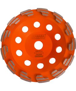Disco copa diamantado triple segmento 7″ (180MM) naranja KAMASA*****