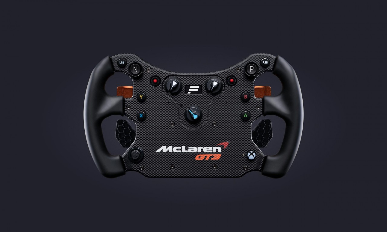Volante CSL Elite McLaren GT3 V2 QR1 metálico - Imagen 3
