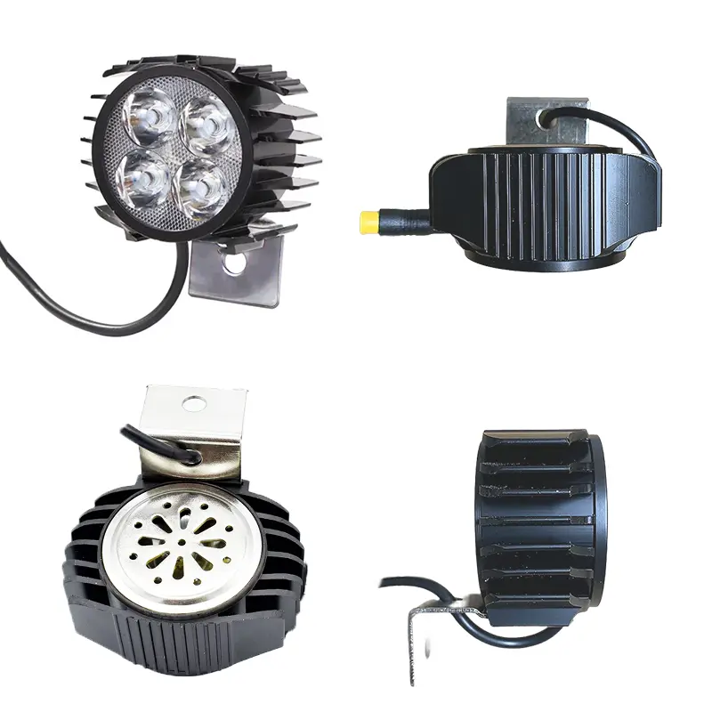 Luz Faro Led Con Claxon – 12-72V – Waterproof (Smartgyro Y Compatibles) | Mejor Agarre Y Comodidad - Imagen 4