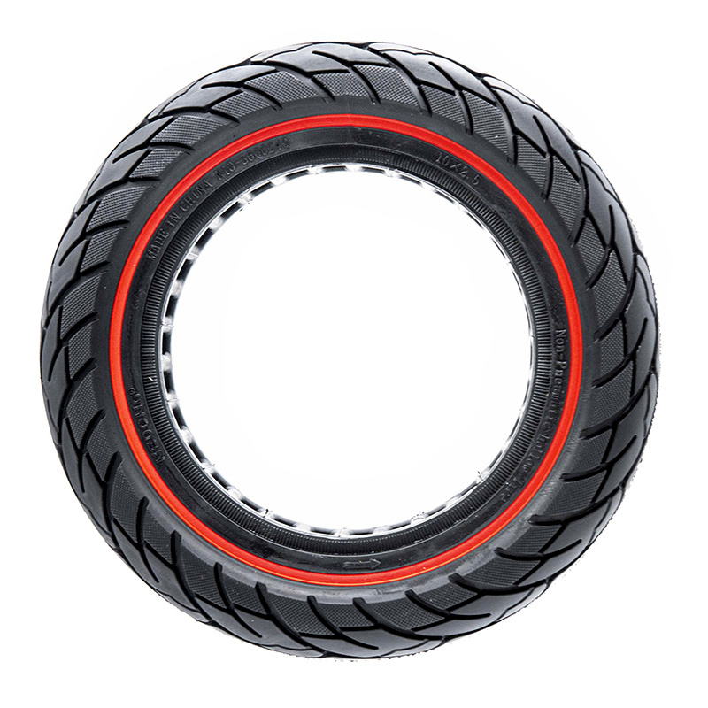 Rueda maciza ultraligera 10×2,5 – Linea roja (llantas de 34mm) - Imagen 2