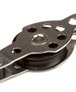 Polea simple con arraigo de 25 mm para cabos de 6 mm