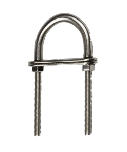 Cáncamo en u con dos pletinas de 6, 8 y 10 mm