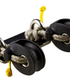 Base doble anilla con poleas Karver KBO1