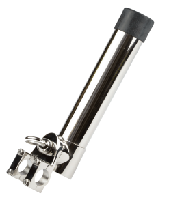 Cañero de acero inoxidable con abrazadera