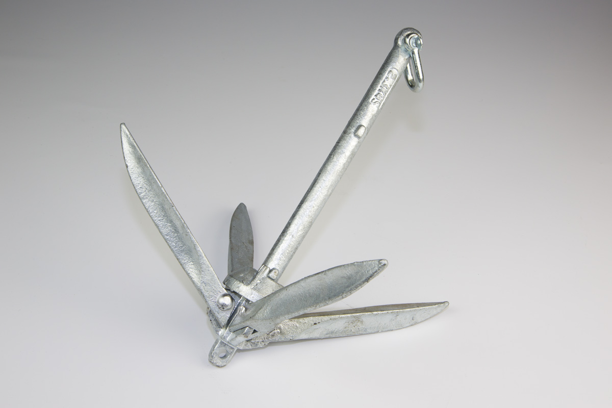 Ancla rezón plegable acero galvanizado 2,3 Kg - Imagen 4