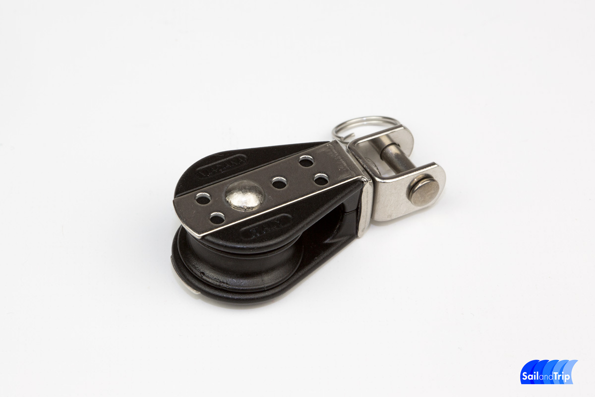 Polea vela ligera con horquilla para cabo de 6 mm - Imagen 3