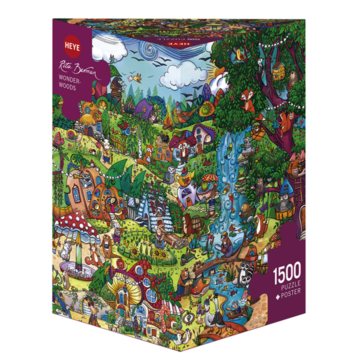 1500 PIEZAS – WONDERWOODS