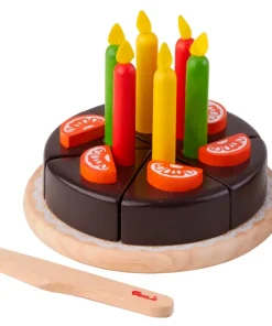 TORTA PERSONAL CON VELAS Y GAJOS – S033L