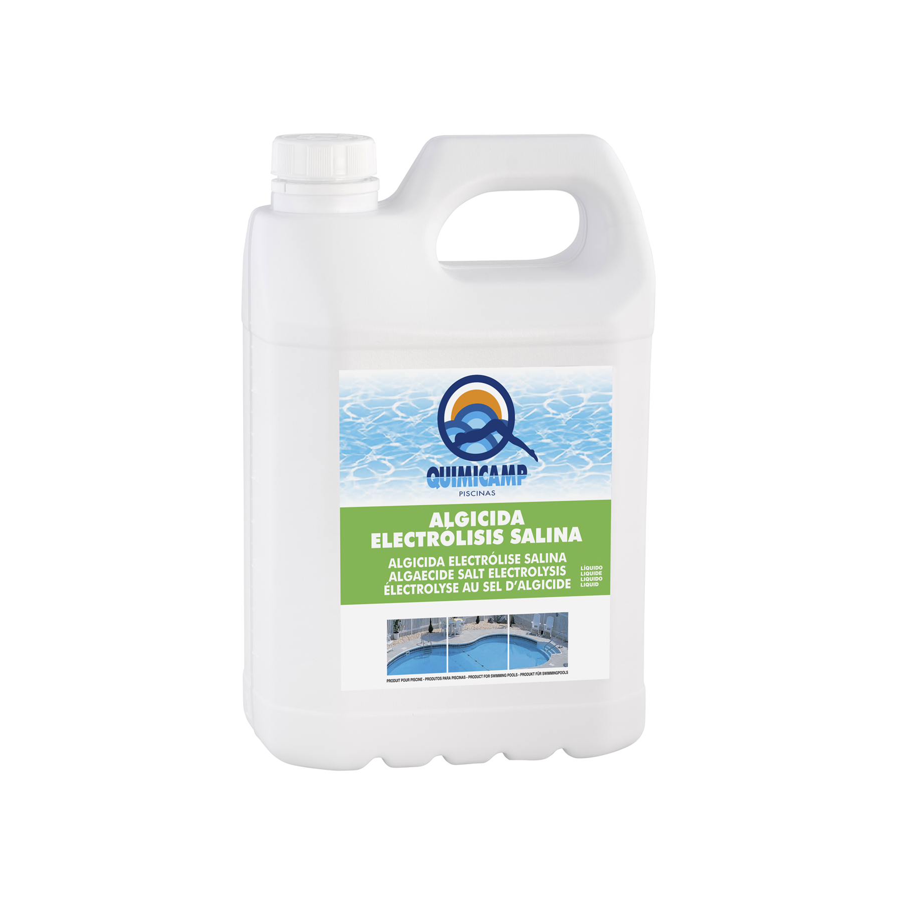 Algicida electrolisis salina