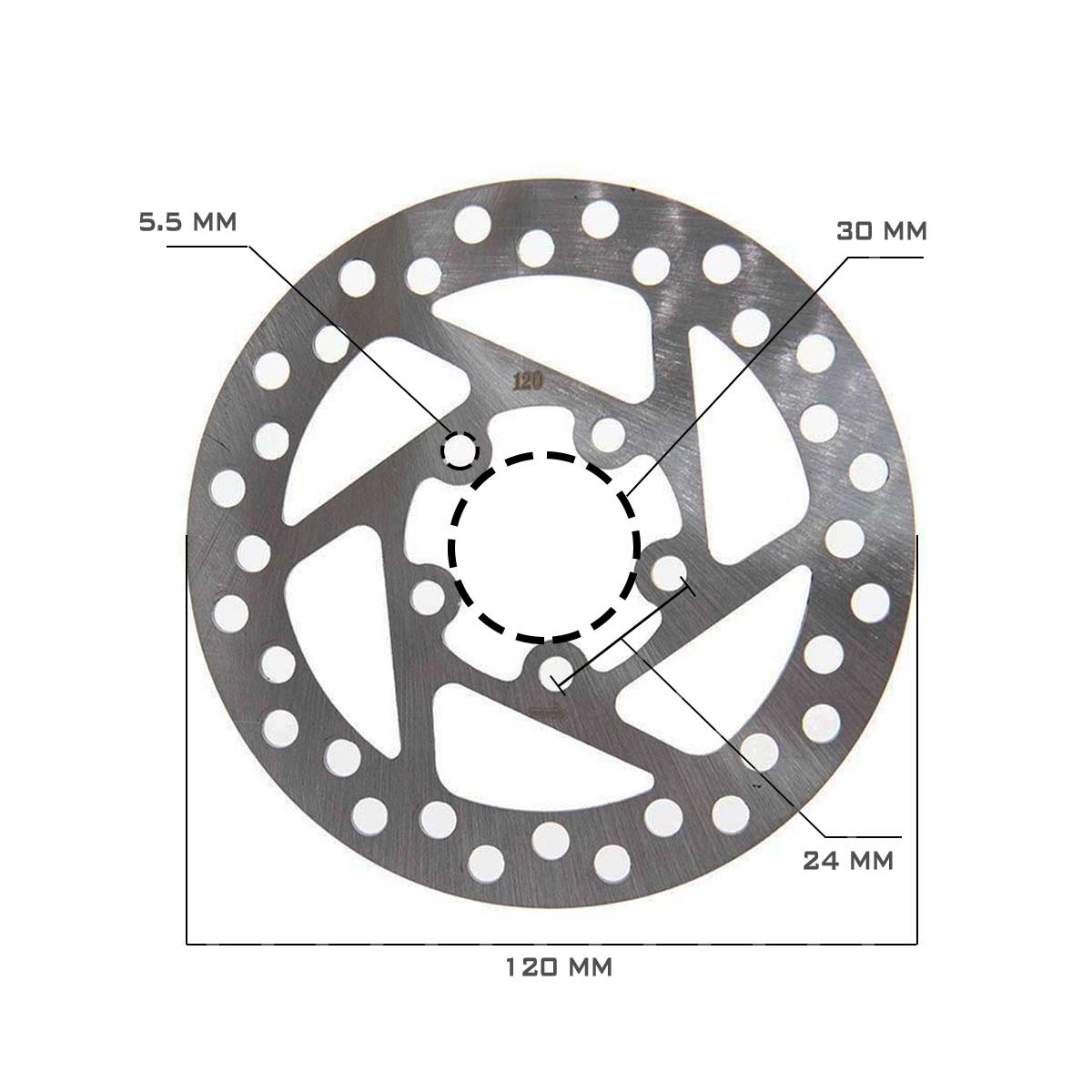 Disco Freno 120MM - Imagen 2