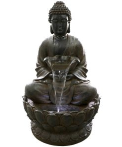 Fuente de jardín Buda grande (69x63x113 cm.)