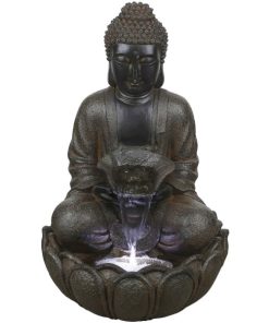 Fuente de jardín Buda pequeña (36x32x56 cm.)