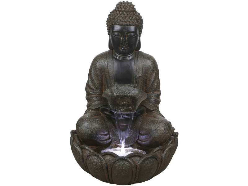 Fuente de jardín Buda pequeña (36x32x56 cm.)