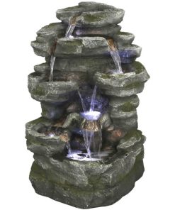 Fuente de jardín Jarama (55x55x100 cm.)